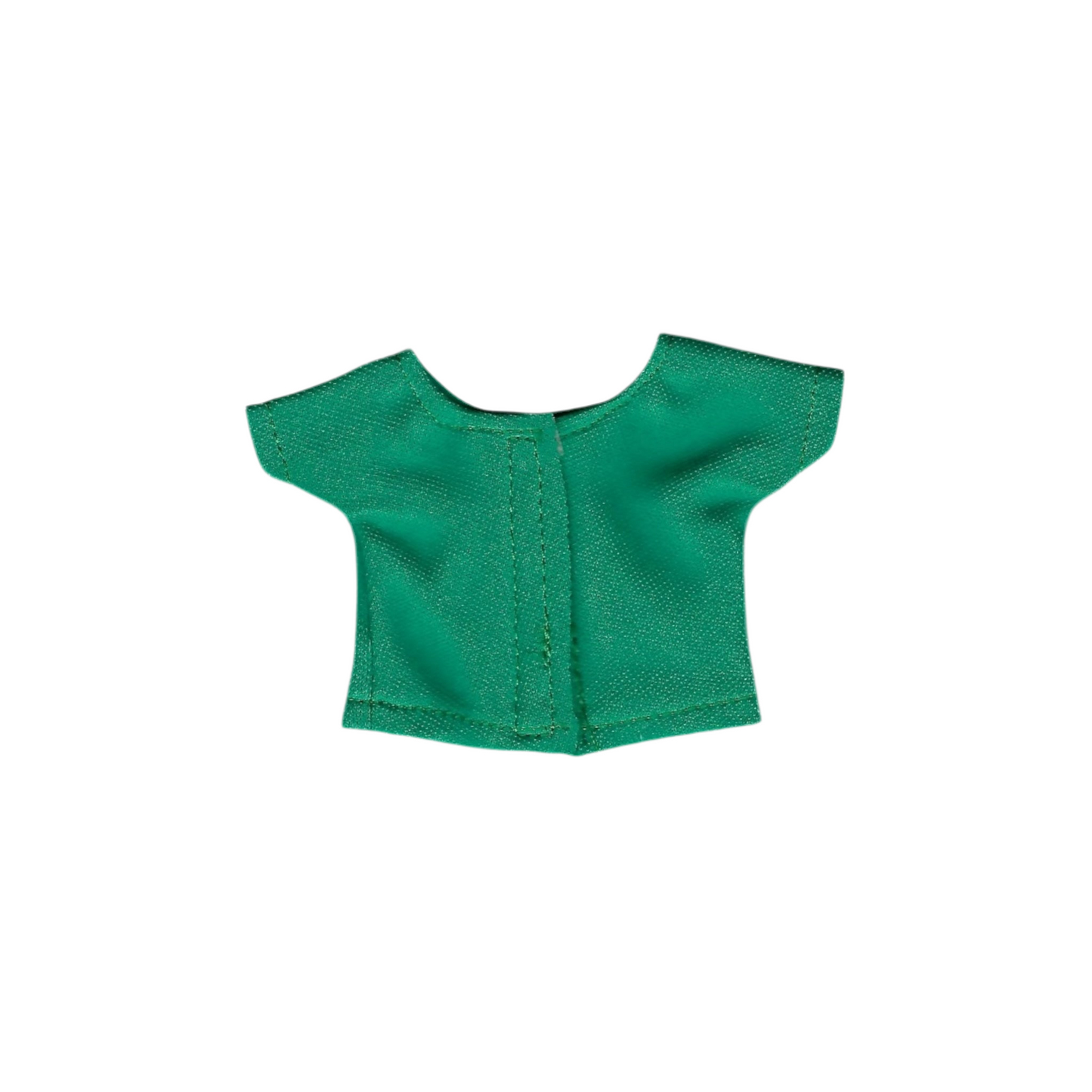 Two-Piece Royal Blue Skirt and Green Top