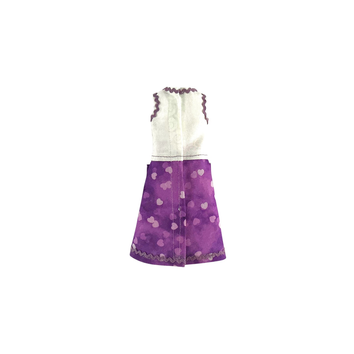 Purple Drop Waist Dress