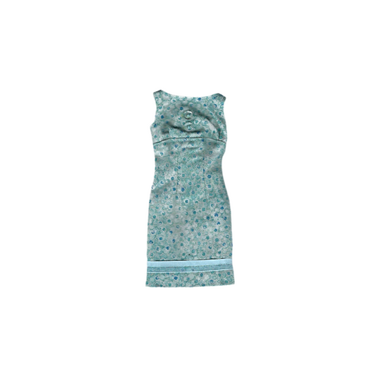 Shimmery Teal Dress