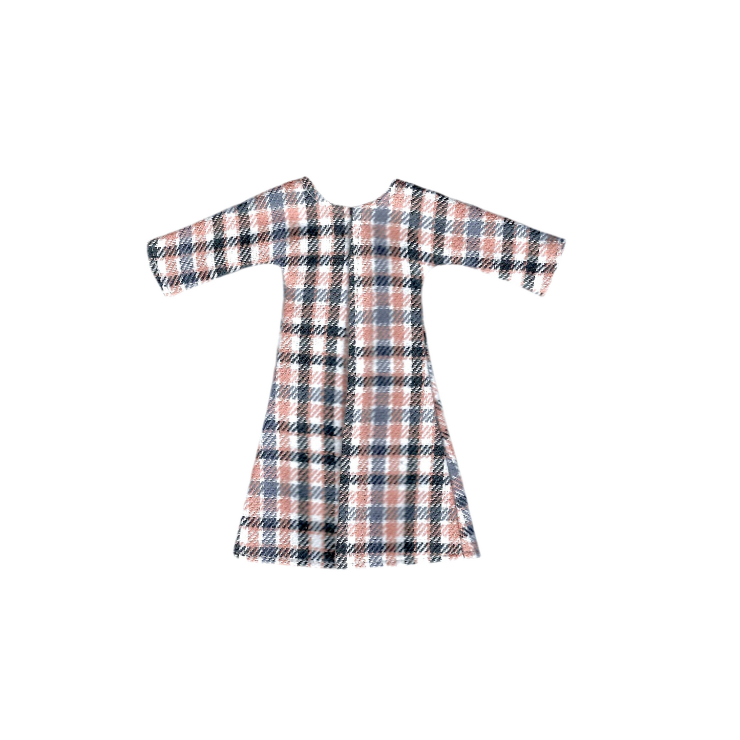 Long-Sleeve Flannel Dress