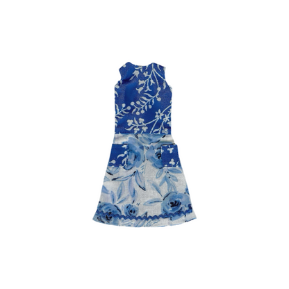 Low-Waist Dress with Pockets