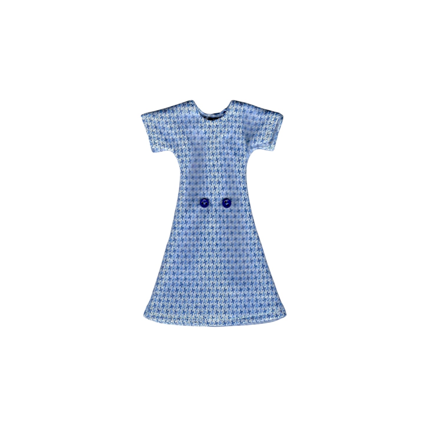 Blue Checkered Dress