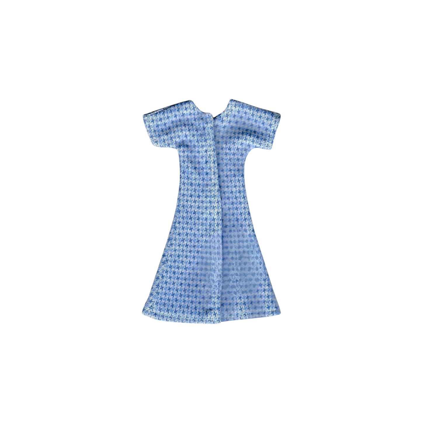 Blue Checkered Dress