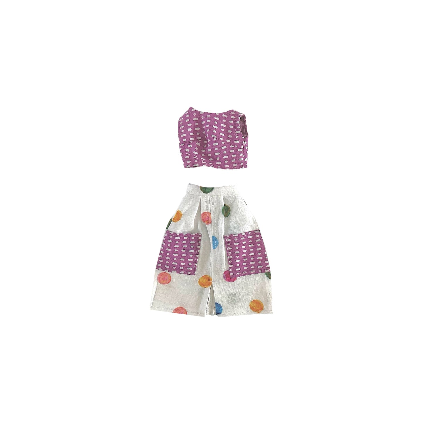 Two-Piece skirt and Crop Top