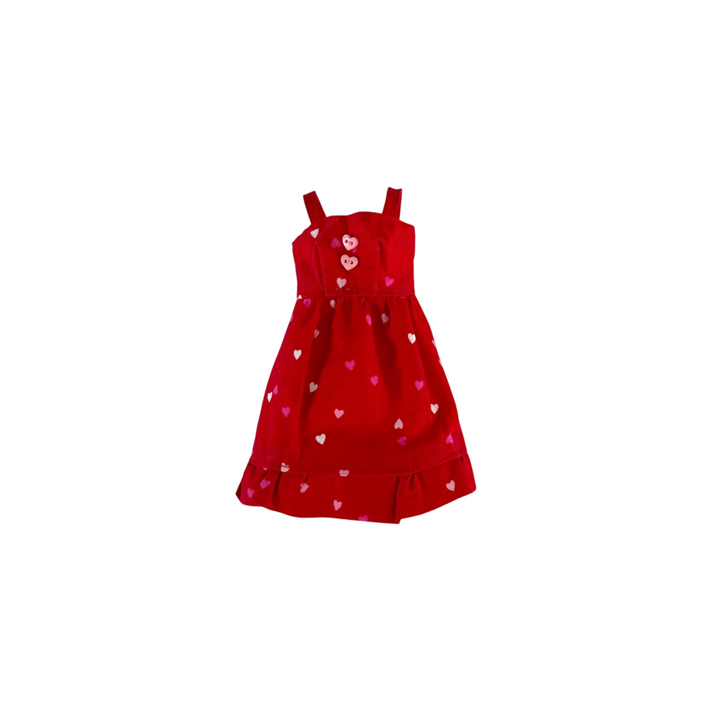 Doll’s Valentine’s Day Dress