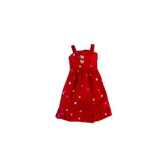 Doll’s Valentine’s Day Dress