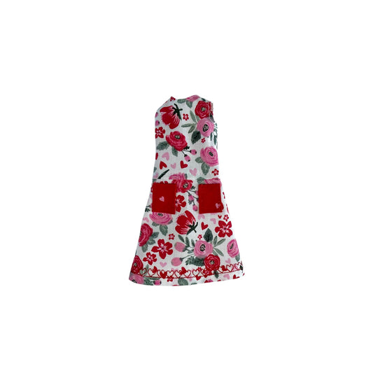 Floral Valentine’s Day Drop Waist Dress
