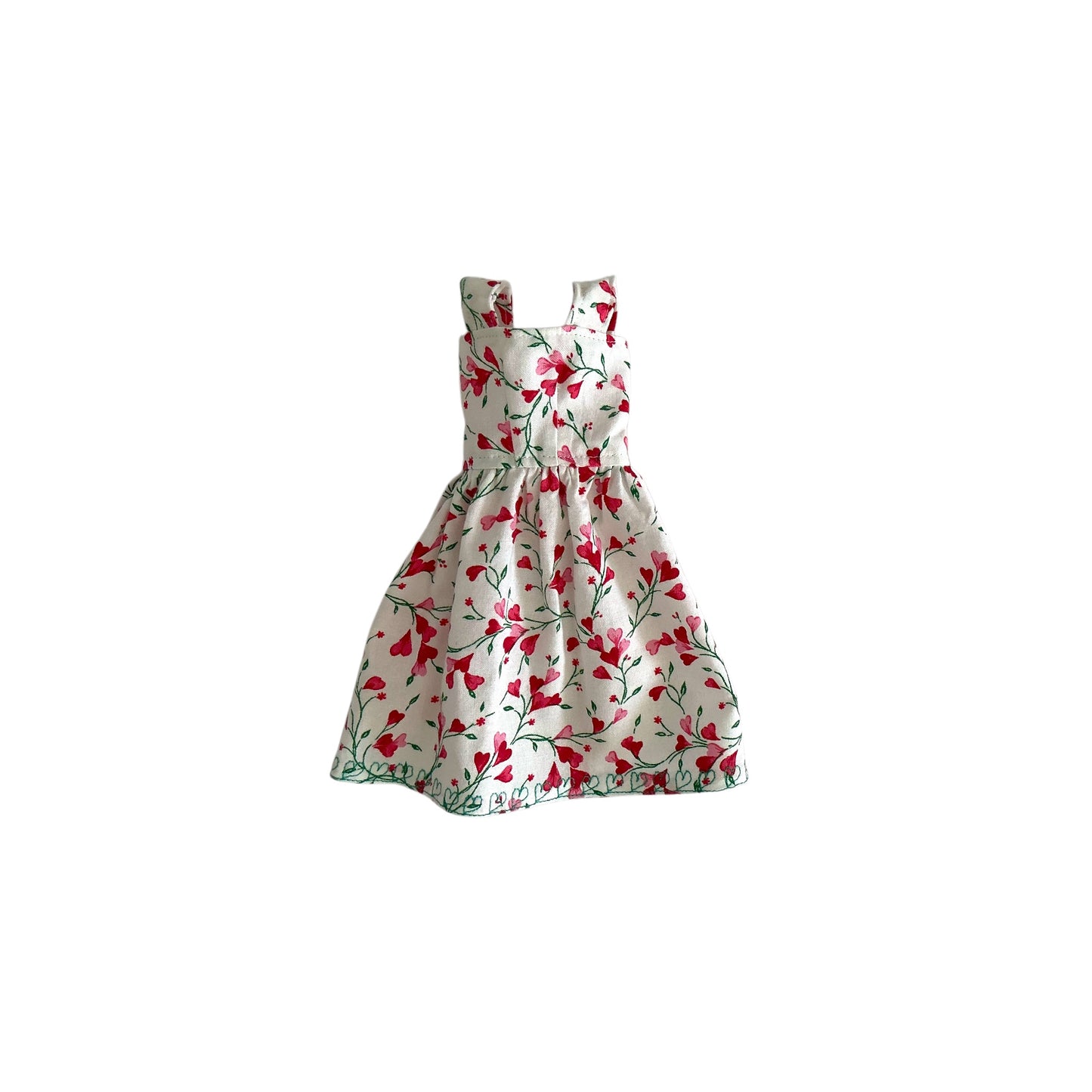 Red Pink Green Heart Dress