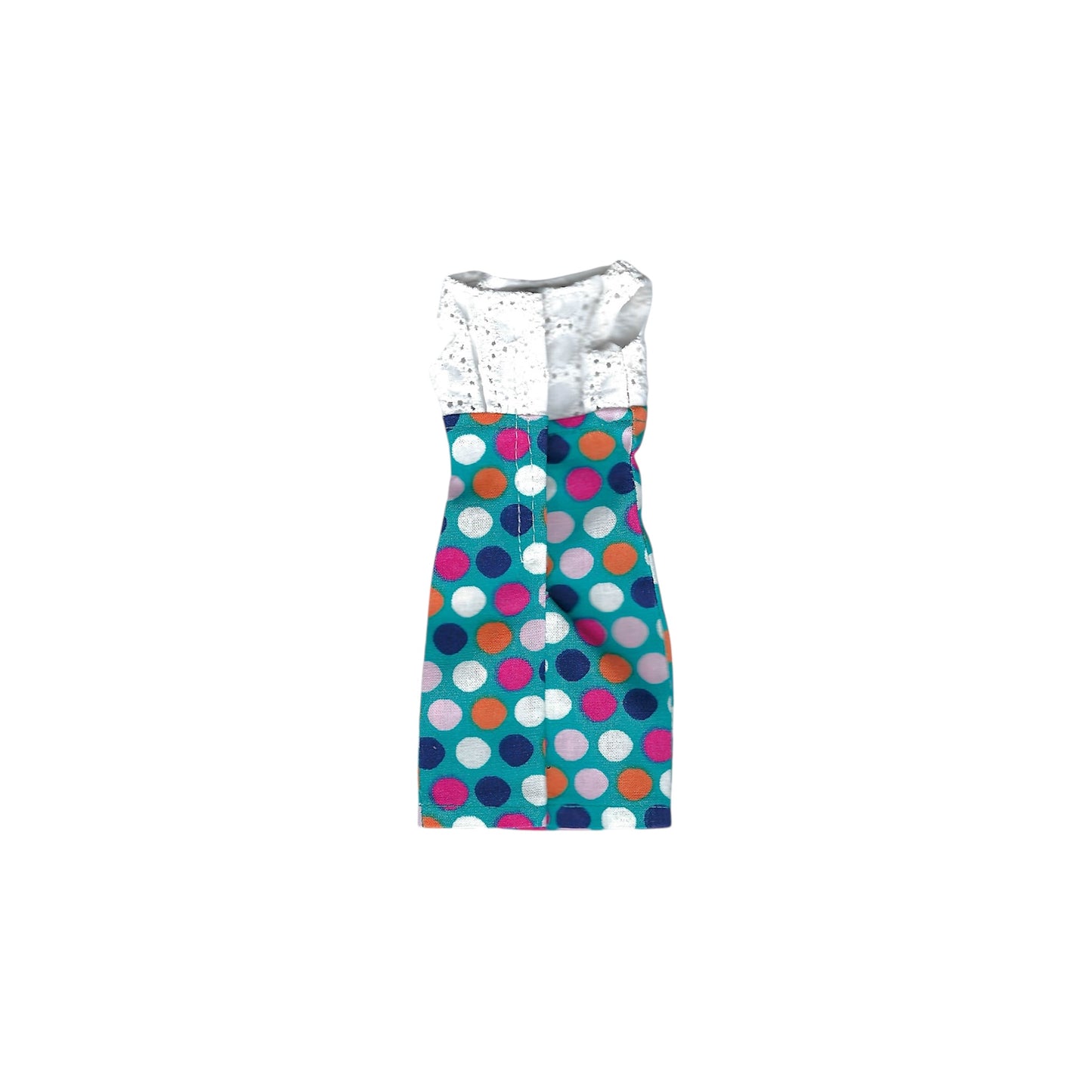 Bright and Cheerful Polka-Dot Dress